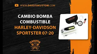 Cambio Bomba Combustible Harley-Davidson Sportster 07-20 - Dakota Kustom