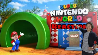 Super Nintendo World Direct l Reaction