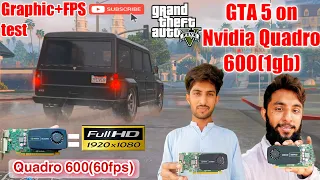 Nvidia Quadro 600 GTA 5 😲😲 #gaming #gta5 #viral #nvidia