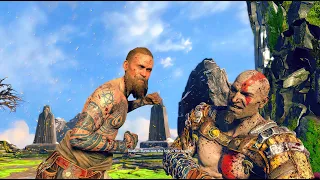 God of War 4  2018 - Return to Summit, Barlog, Helheim, Flying ship, Secret chamber of Odin