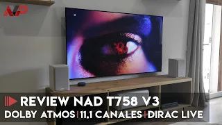 Review NAD T758 V3: Dirac Live y un sonido de primera clase...IMPRESIONANTE