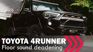 Toyota 4runner Sound Deadening & Sound Test
