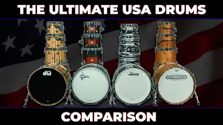 The Ultimate USA Drum Set Comparison - Noble Cooley / Ludwig / Gretsch / DW