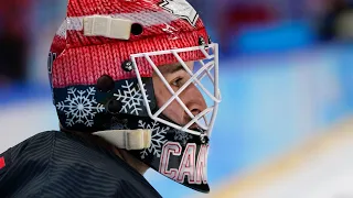 Ont. artist's goalie mask design makes Olympic debut