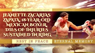 Mexican Boxer Jeanette Zacarias Zapata Dies at 18 From Knockout - Scary Moment Video