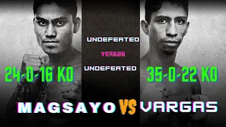 Mark Magsayo vs Rey Vargas Fight Preview and Prediction