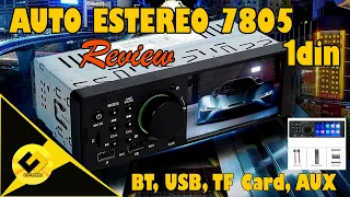 Autoestereo 7805C 1din Review