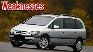 Used Opel Zafira A Reliability | Most Common Problems Faults and Issues