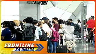 Tatlong resolusyon, inihain na sa Senado para imbestigahan ang aberya sa NAIA | Frontline Sa Umaga