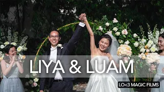 Liya & Luam Wedding Film at Leonda By The Yarra 2019