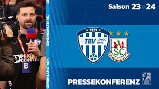 Pressekonferenz TBV Lemgo Lippe - SC Magdeburg (05.05.24)