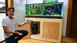 Transforming my DIY Aquarium Stand into a Beautiful Cabinet