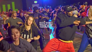 Johnny Erasme " J Blaze " @JBlazeOfficial - Choreography to Touch It by @BustaRhymes