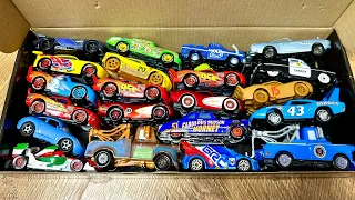 Looking for Disney Pixar Cars: Lightning McQueen, Tow Mater, Doc Hudson, Chick Hicks, Storm, Sally