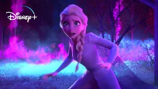 FROZEN 2 - Elsa pelea con el Espiritu del Fuego (HD) Español Latino