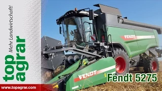 Fendt 5275 C Mähdrescher im top agrar-Test