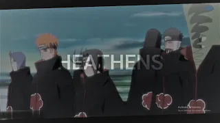 Akatsuki-Heathens(AMV) #naruto #Shippuden #akatsuki edit