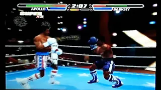 Rocky Legends - Apollo Creed VS John Barkley #rockyps2 #ps2classic