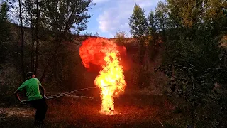 Вода в раскалённое масло. ЭКСПЕРИМЕНТ!