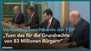 Die FDP-Bundestagsfraktion zur Verfassungsklage gegen das Infektionsschutzgesetz am 27.04.21