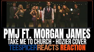 Take Me To Church - Piano / Vocal Hozier Cover PMJ ft. Morgan James REACTION!