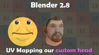 Blender 2.8 (GTA:SA) - UV Mapping Our Custom Head #3