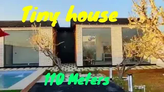 Modern house idea |110 Meters | 2 Bedrooms House Tour | tiny house tour