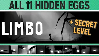 Limbo - All 11 Hidden Eggs + Secret Level 🏆 DING! Trophy / Achievement Collectible Guide