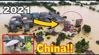 Dramatic Footage | China, Zhengzhou | Flood