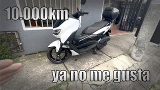 10.000km con la NMAX CONNECTED Cositas que ya no me gustan 😔