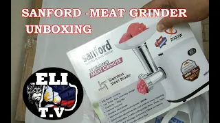 Sunford Meat Grinding Machine Processor - UNBOXING AND MAKING MEET PROCESS / Eli TV Channel