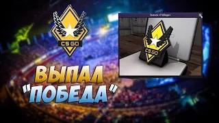 ВЫПАЛ ЗНАЧОК ПОБЕДА!!! ОТКРЫТИЕ PIN'ов В CS:GO.