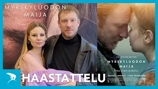 MYRSKYLUODON MAIJA -haastattelu: päätähdet Amanda Jansson ja Linus Troedsson 🌊✨