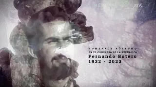 #BoteroUniversal |  Acto de homenaje al maestro Fernando Botero (1932 - 2023)