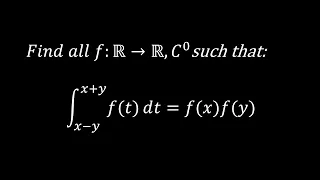 An interesting functional equation