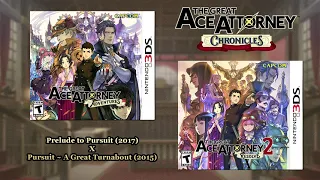 Prelude to Pursuit (+Beta) X The Great Turnabout (The Great Ace Attorney)