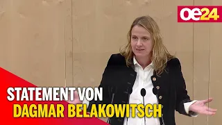 Nationalrat-Sondersitzung: Statement von Dagmar Belakowitsch