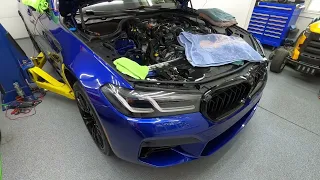 BMW F90 M5 Competition - Coolant Tank Replacement