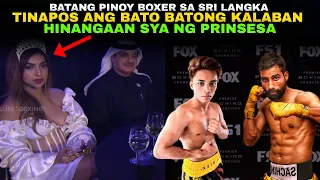 Pinoy hinangaan ng prinsesa Brutal K.O. ang kalaban nya