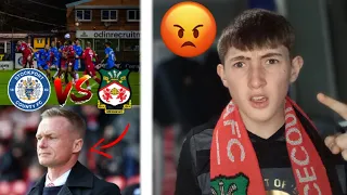 STOCKPORT COUNTY V WREXHAM | VLOG | ANOTHER EMBARRASING PERFORMANCE...
