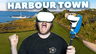 I HOLED OUT AT HARBOUR TOWN IN VR - Golf+ Physics V2 | Quest 2 Gameplay
