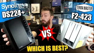 Synology DS224+ vs Terramaster F2-423 NAS Comparison