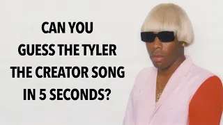 Try To Guess The Tyler the Creator Songs In 5 Seconds (True Fan Test)