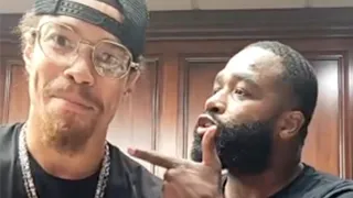 Adrien Broner & Blair Cobbs GO AT IT & TRADE WORDS at first Face to Face CONFRONTATION