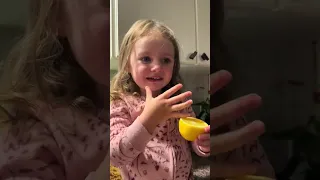 She loves lemon 😂😝😝 #lemon #funny #love #family #fyp #viral #baby #foryou #cute