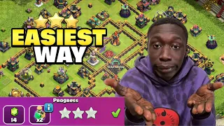 Easiest Way To 3 Star Last Town Hall 14 Challenge | Coc New Event Attack | Clash of Clans