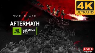 RTX 4080 WORLD WAR Z AFTERMATH Gameplay Walkthrough [PC 4K 60FPS] - No Commentary