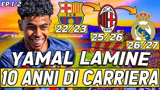 HO GIOCATO TUTTA LA CARRIERA DI LAMINE YAMAL! TALENTO DEL 2007 DEL BARCELLONA! [PARTE 1/2]