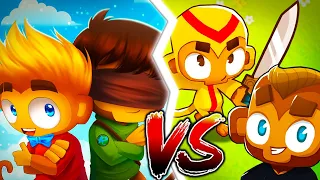 2v2 YouTuber BOSS BLOON CHALLENGE (BTD 6)