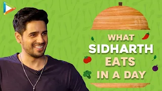 What I Eat In A Day With Sidharth Malhotra | Secret Of His Amazing Fitness | Bollywood Hungama